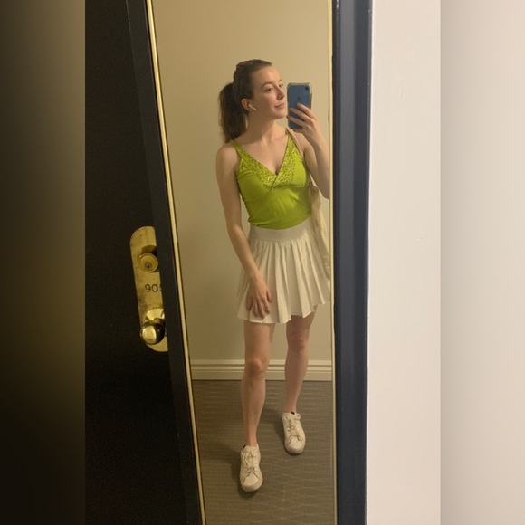 Y2K embellished green tank top - Picture 4 of 4